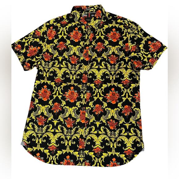 Denim & Flower Other - Denim & Flower Black and Gold Tapestry Print in Mens medium by Ricky Singh